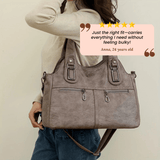Flavia’s Dual-Zip | Shoulder Bag