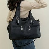 Flavia’s Dual-Zip | Shoulder Bag