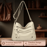 Rosalia’s Multi-Zip Carry | Shoulder Bag