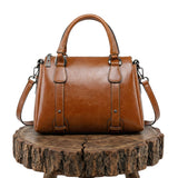 Valeria Top-Zip Satchel | Shoulder Bag